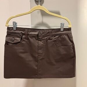 Classic Brown Women's Skirt